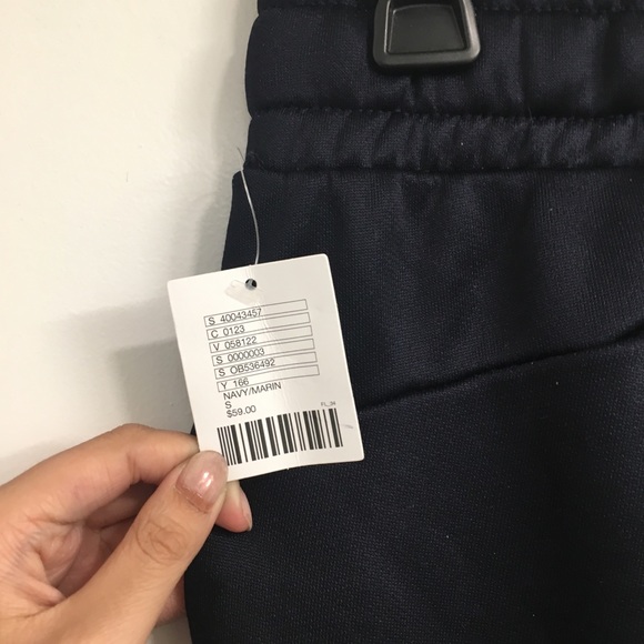 NWT- Navy Joggers - Picture 2 of 3